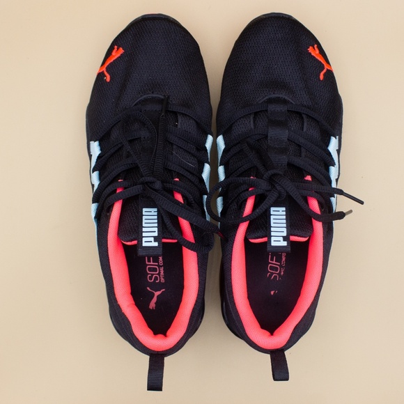 Puma Riase Prowl Black Athletic Shoes 190305-10 Women's Size 8.5 - Picture 5 of 8